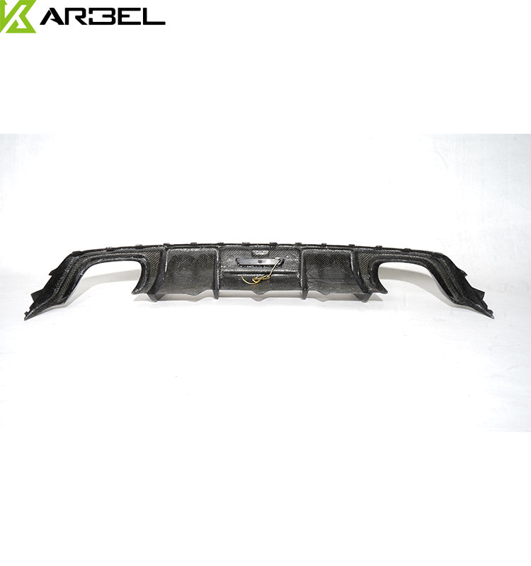 KARBEL CARBON DRY CARBON FIBER REAR DIFFUSER FOR AUDI S4 & A4 S LINE 2013-2016 B8.5