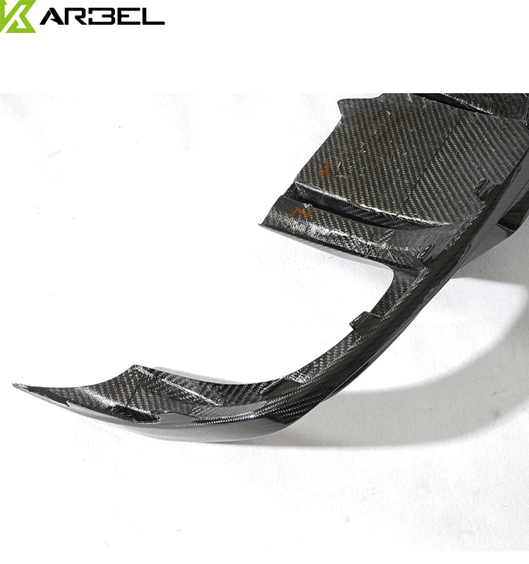 KARBEL CARBON DRY CARBON FIBER REAR DIFFUSER FOR AUDI S4 & A4 S LINE 2013-2016 B8.5