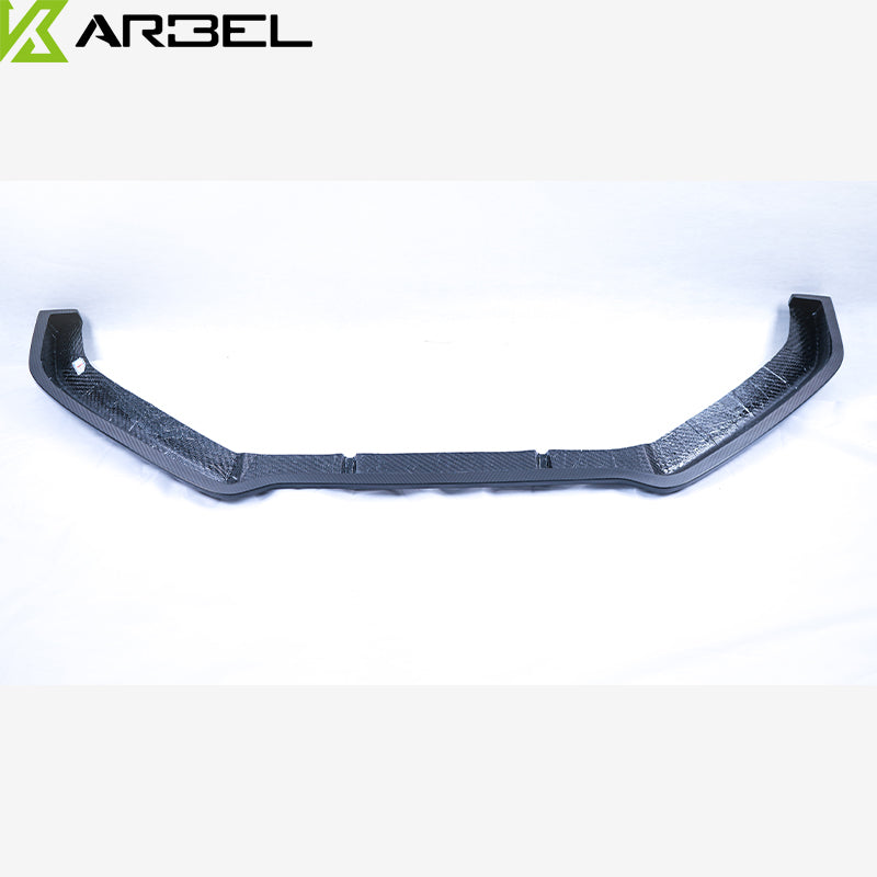KARBEL CARBON DRY CARBON FIBER FRONT LIP FOR AUDI S4 & A4 S LINE 2013-2016 B8.5