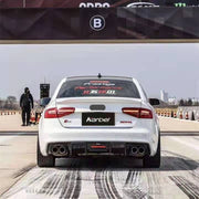 KARBEL CARBON DRY CARBON FIBER REAR DIFFUSER FOR AUDI S4 & A4 S LINE 2013-2016 B8.5
