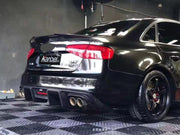 KARBEL CARBON DRY CARBON FIBER REAR DIFFUSER FOR AUDI S4 & A4 S LINE 2013-2016 B8.5