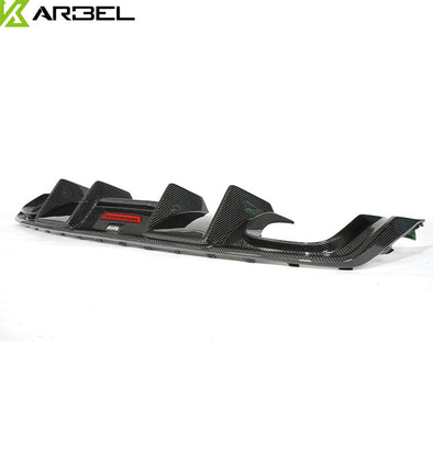 KARBEL CARBON DRY CARBON FIBER REAR DIFFUSER FOR AUDI S4 & A4 S LINE 2013-2016 B8.5