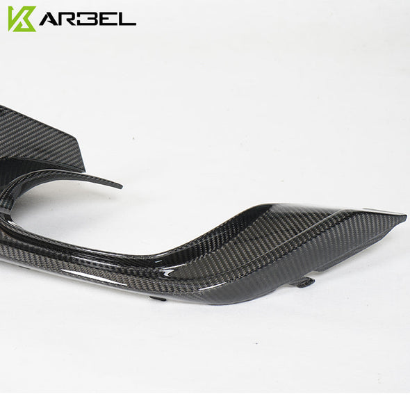 KARBEL CARBON DRY CARBON FIBER REAR DIFFUSER FOR AUDI S5 & A5 S LINE 2017-2019 B9