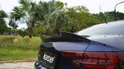 KARBEL CARBON DRY CARBON FIBER REAR SPOILER VER.1 FOR AUDI S4 & A4 S LINE 2017-ON B9 B9.5