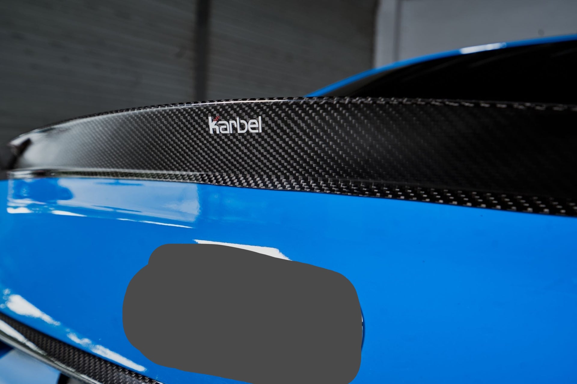 KARBEL CARBON DRY CARBON FIBER REAR SPOILER VER.2 FOR AUDI S4 & A4 S LINE 2017-ON B9 B9.5