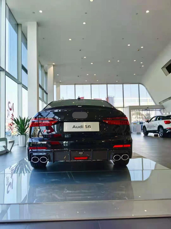 KARBEL CARBON DRY CARBON FIBER REAR SPOILER FOR AUDI S6 & A6 S-LINE & A6 2019-ON C8