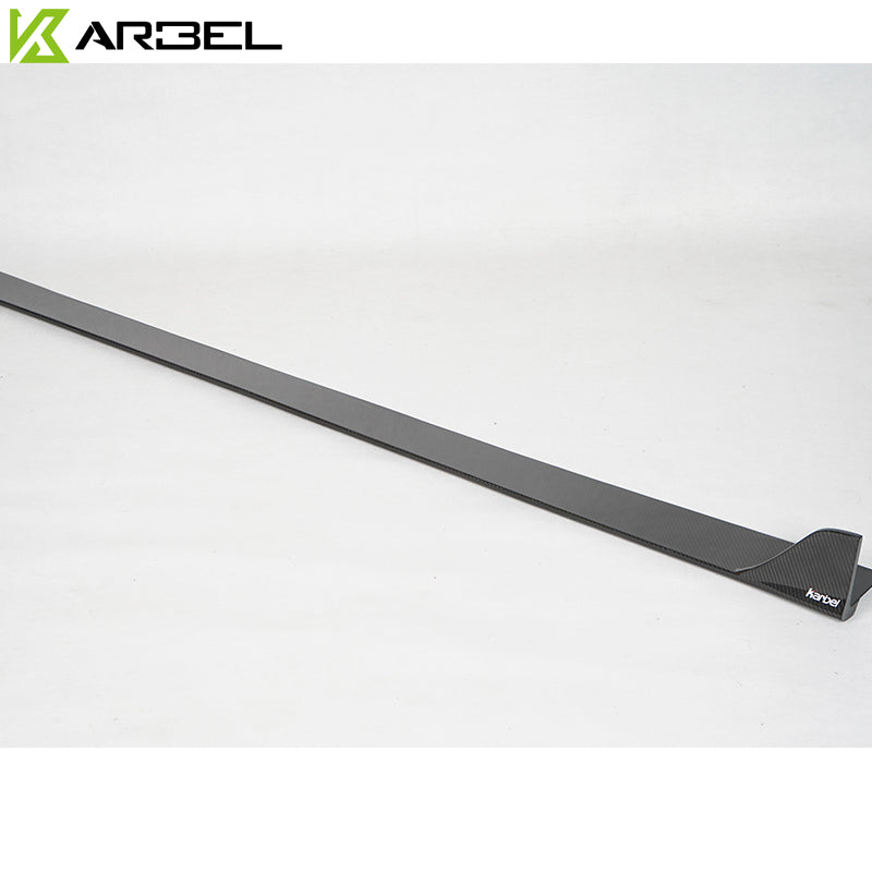 KARBEL CARBON DRY CARBON FIBER SIDE SKIRTS FOR AUDI A3 & A3 SLINE & S3 2014-2020