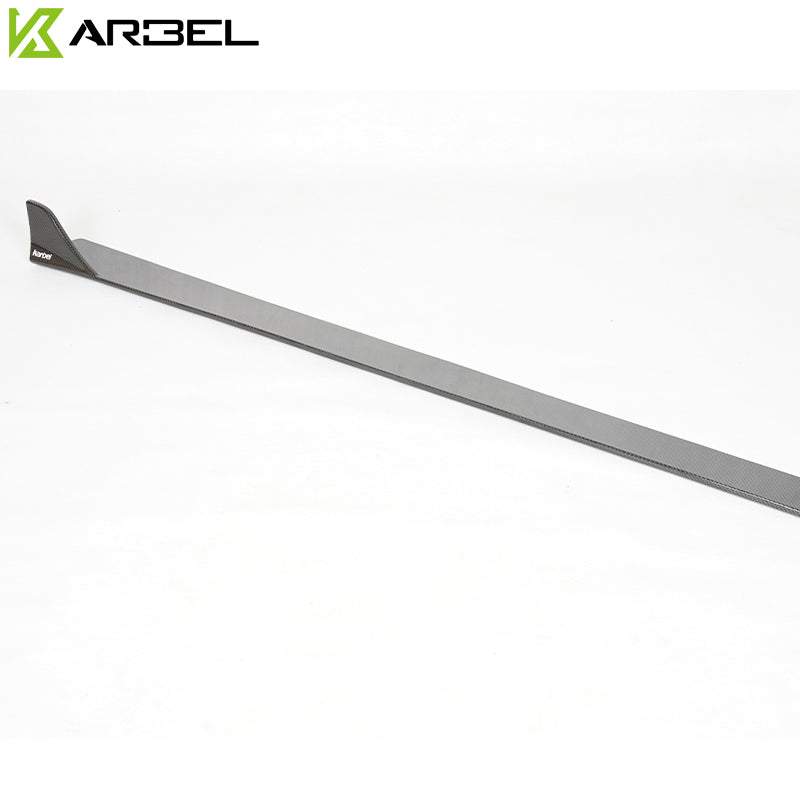 KARBEL CARBON DRY CARBON FIBER SIDE SKIRTS FOR AUDI A3 & A3 SLINE & S3 2014-2020