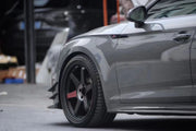 KARBEL CARBON DRY CARBON FIBER SIDE SKIRTS FOR AUDI S5 & A5 & A5 S LINE 2020-ON B9.5 4 DOOR SEDAN & 2 DOOR COUPE