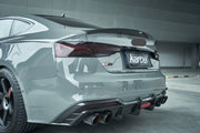 KARBEL CARBON DRY CARBON FIBER TRUNK LID REAR TRIM FOR AUDI S5 & A5 S LINE & A5 2020-ON B9.5