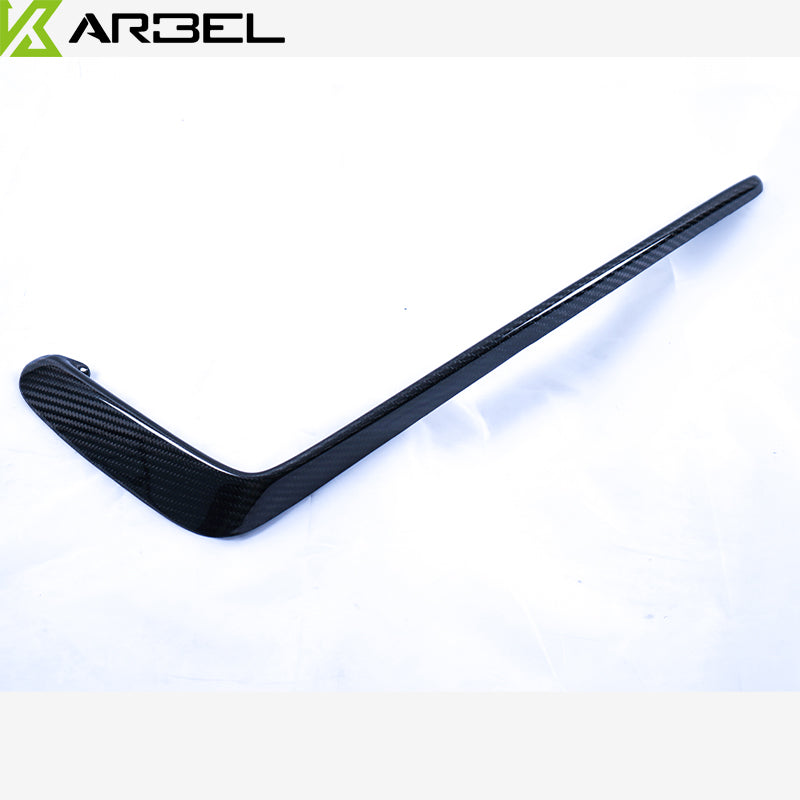 KARBEL CARBON DRY CARBON FIBER UPPER VALENCES FOR AUDI S4 & A4 S LINE 2013-2016 B8.5