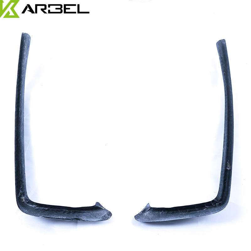 KARBEL CARBON DRY CARBON FIBER UPPER VALENCES FOR AUDI S4 & A4 S LINE 2013-2016 B8.5