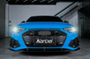 KARBEL CARBON DRY CARBON FIBER FRONT LIP VER.2 FOR AUDI S4 & A4 S LINE 2020-ON B9.5