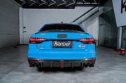 KARBEL CARBON DRY CARBON FIBER TRUNK LID REAR TRIM FOR AUDI S4 & A4 S LINE 2020-ON B9.5