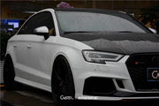 KARBEL CARBON DRY CARBON FIBER DOUBLE-SIDED HOOD BONNET VER.2 FOR AUDI A3 & A3 S LINE & S3 & RS3 2014-2020