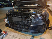 KARBEL CARBON DRY CARBON FIBER RS3 STYLE FRONT BUMPER FOR AUDI A3 & A3 S LINE & S3 2017-2020