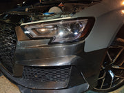 KARBEL CARBON DRY CARBON FIBER RS3 STYLE FRONT BUMPER FOR AUDI A3 & A3 S LINE & S3 2017-2020