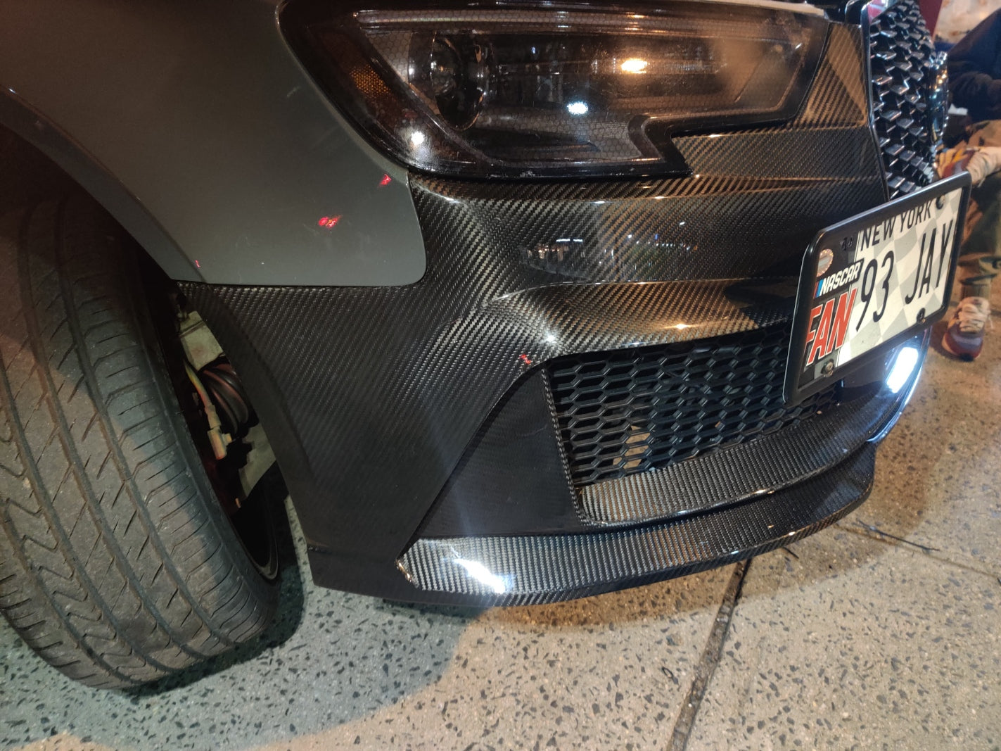 KARBEL CARBON DRY CARBON FIBER RS3 STYLE FRONT BUMPER FOR AUDI A3 & A3 S LINE & S3 2017-2020