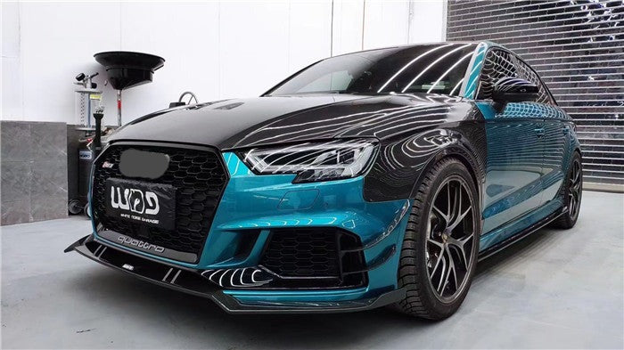 KARBEL CARBON DRY CARBON FIBER FRONT FENDERS FOR AUDI 8V A3 & A3 S LINE & S3 & RS3 2017-2020 SEDAN
