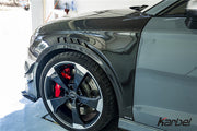 KARBEL CARBON DRY CARBON FIBER FRONT FENDERS FOR AUDI 8V A3 & A3 S LINE & S3 & RS3 2017-2020 SEDAN