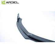 KARBEL CARBON DRY CARBON FIBER FRONT LIP VER.1 FOR AUDI A3 S LINE & S3 2017-2020 SEDAN
