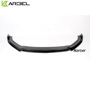 KARBEL CARBON DRY CARBON FIBER FRONT LIP VER.2 FOR AUDI A3 S LINE & S3 2017-2020 SEDAN