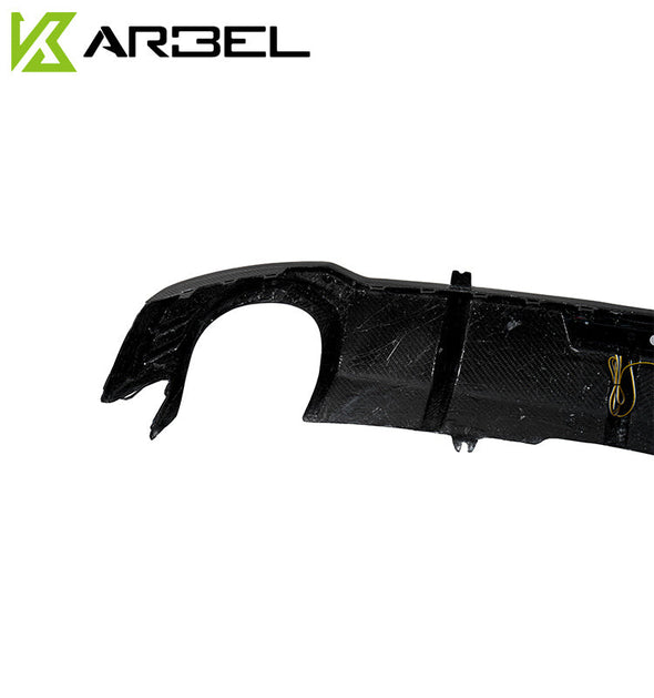 KARBEL DRY CARBON FIBER REAR DIFFUSER FOR AUDI RS5 B9 2017-2019