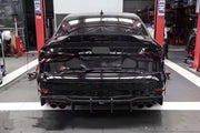 KARBEL DRY CARBON FIBER REAR DIFFUSER FOR AUDI A3 S LINE & S3 2017-2020 SEDAN