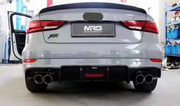 KARBEL DRY CARBON FIBER REAR DIFFUSER FOR AUDI A3 S LINE & S3 2017-2020 SEDAN
