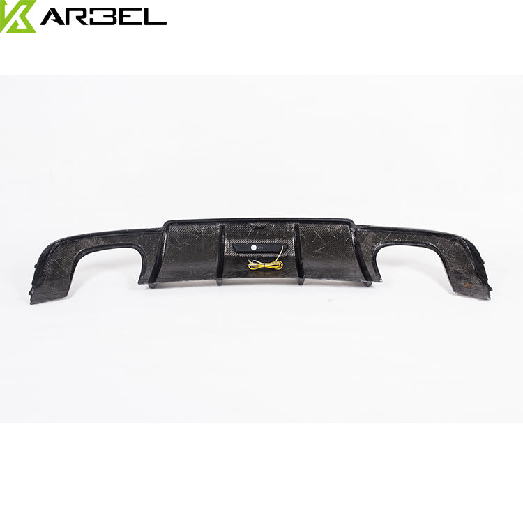 KARBEL DRY CARBON FIBER REAR DIFFUSER FOR AUDI A3 S LINE & S3 2017-2020 SEDAN