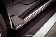 KARBEL CARBON FIBER SIDE SKIRTS FOR AUDI AUDI RS5 & S5 & A5 B9 2017-2019 SEDAN & COUPE