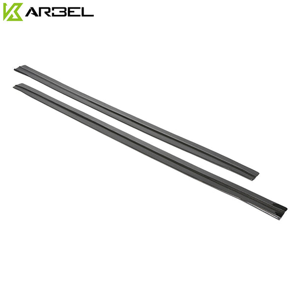 KARBEL PRE-PREG CARBON FIBER SIDE SKIRTS FOR AUDI RS5 B9 2017 - 2019 2 DOOR COUPE