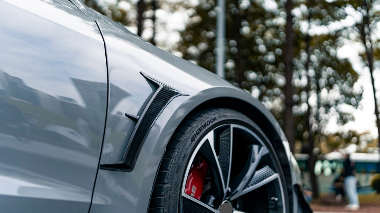 AUTHENTIC KARBEL CARBON FENDER FLARES for AUDI RS7 C8 2020+