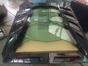 MANSORY CARBON REAR TRUNK ENGINE HOOD BONNET COVER for LAMBORGHINI HURACAN LP610 LP 580 2014-2020  Set include:  Carbon rear engine cover frame Tempered glass panels 3 pcs Production time: 15 days  Material: Real CARBON FIBER with GLASS  IMPORTANT: When purchase, please inform us if you want a gloss or matte carbon finish  NOTE: Professional installation is required. NOT COMPATIBLE with SPYDER