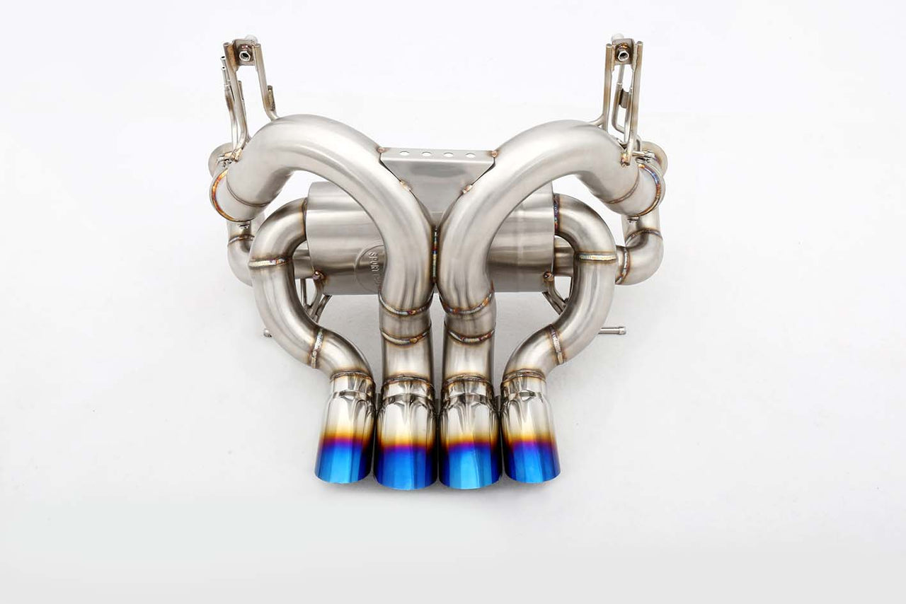 TITANUM VALVED EXHAUST CATBACK MUFFLER for LAMBORGHINI AVENTADOR LP700 2013 - 17