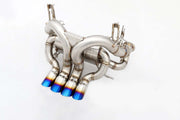 TITANUM VALVED EXHAUST CATBACK MUFFLER for LAMBORGHINI AVENTADOR LP700 2013 - 17