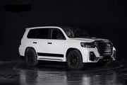 BODY KIT FOR TOYOTA LAND CRUISER LC 200 2016-2020 70th Anniversary navigator edition

Set includes:

Front bumper
Rear bumper
Front fenders
Fender flares
Rear Diffuser

Material: PP+ABS

Note: Each part of this kit can be sent separately. Please contact us if you need a specific part.