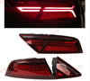 LCI FACELIFT STYLE TAIL LIGHTS WITH SEQUENTIAL LED for AUDI A7 4G8 | S7 | RS7 4G 2010 - 2015  Set includes: 1 x Pair of LED Tail Lights (Left, Right)