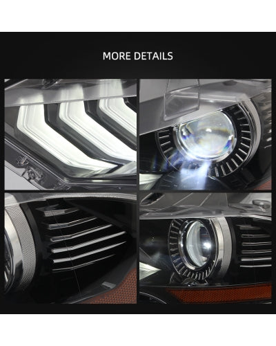 LED Headlights for  Ford Mustang 2018 - 2019