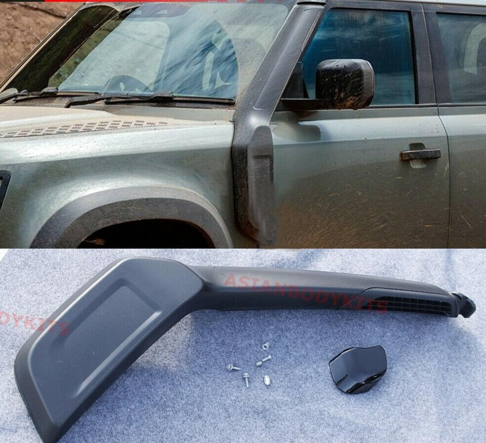 LEFT SIDE SNORKEL for LAND ROVER DEFENDER L663 2020+

Set includes:

Land Rover Defender L663 2020+
Material: Plastic

Note: Professional installation is required