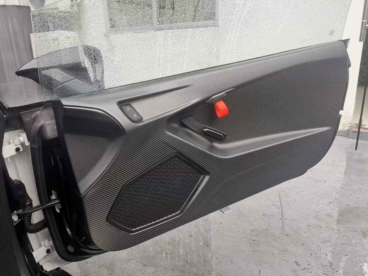 Carbon Inner Door Panel For Lamborghini Huracan EVO Upgrade To Huracan STO