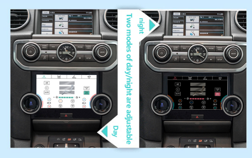 Land-Rover-Discovery-4-2010-2016-AC-Air-Conditioning-Control-System screen android carplay