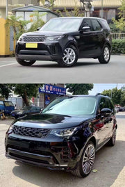 CONVERSION BODY KIT for LAND ROVER DISCOVERY 5 2016 - 2020 UPGRADE to 2021+ FACELIFT

Set includes:

Front Bumper
Front Bumper LED Lights
Front Grille
Front Air Vents
Roof Spoiler
Rear Bumper
Rear Bumper LED Lights

Material: Plastic

Note: Professional installation is required.

* Please let us know which shipping option you prefer.

* Each part can be sent separately. If you need, please contact us.



Payment ►
Visa

Mastercard

PayPal with a credit card (add 4.4% at checkout)
Payoneer
Cryptocurrency
Shi