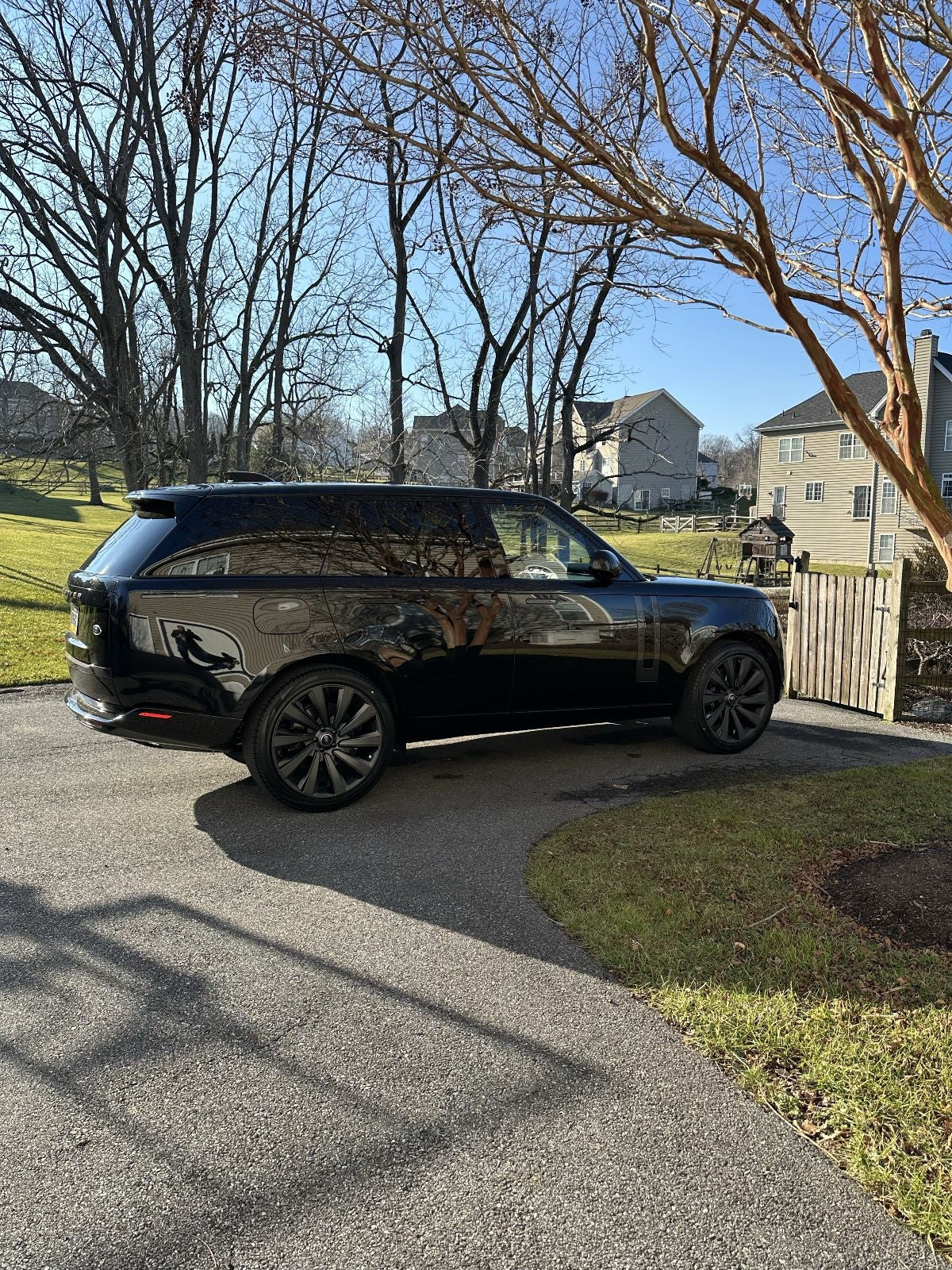 Range Rover Black Rims