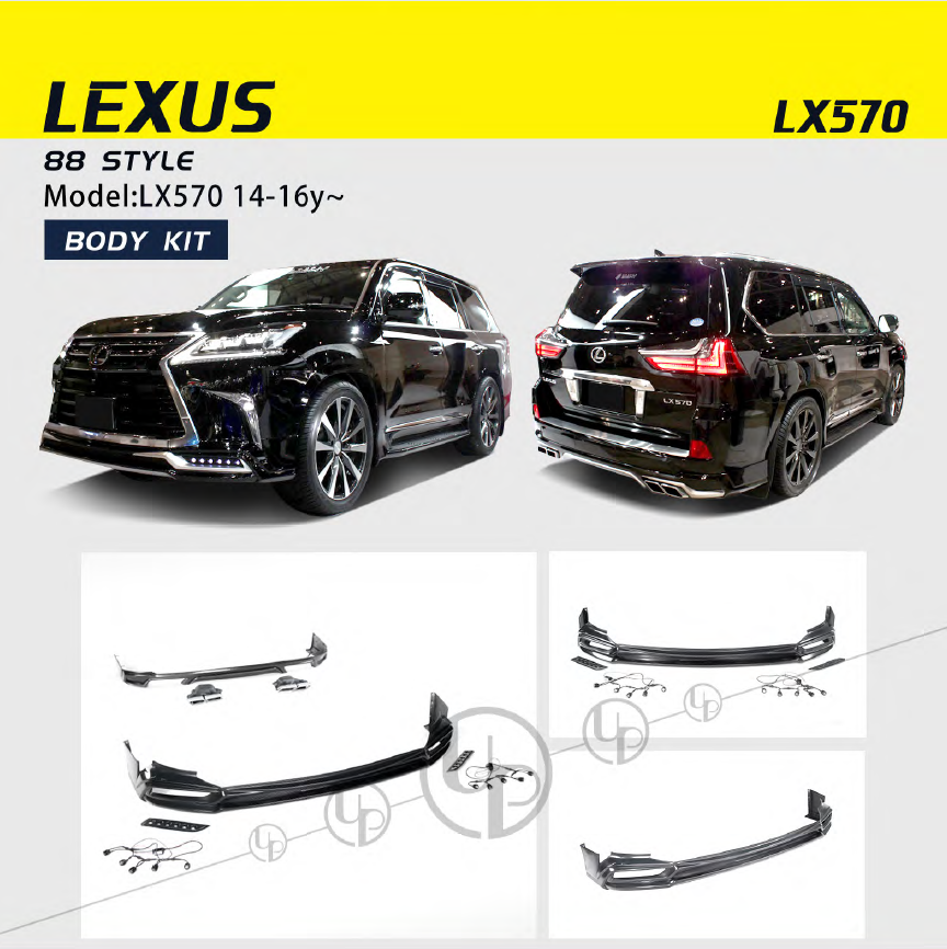 Lexus Style 88 Style Body Kit LX570 2014-2016
