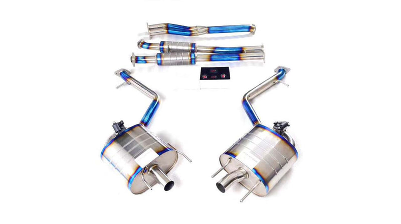 TITANIUM VALVED EXHAUST CATBACK MUFFLER for Lexus RC200T/GS200T/Gs300 2015+ 2.0T