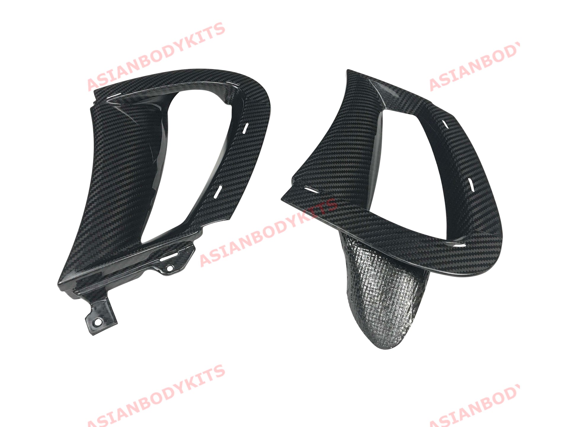 MCLAREN 720S DRY CARBON FIBER FRONT BUMPER SIDE VENTS 2017+ - Forza Performance Group