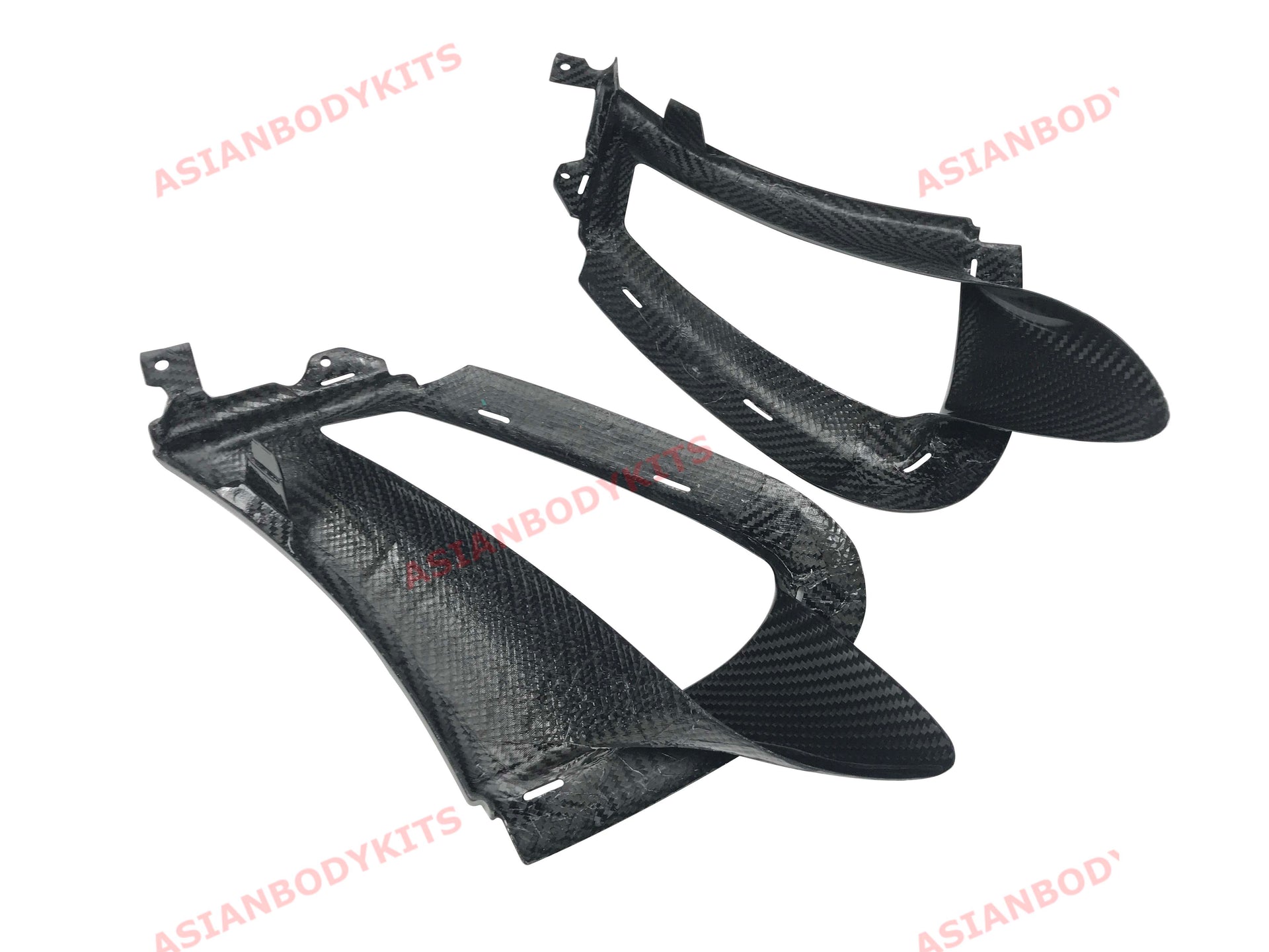 MCLAREN 720S DRY CARBON FIBER FRONT BUMPER SIDE VENTS 2017+ - Forza Performance Group