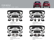 MERCEDES-BENS--GLB-X247-AMG-KIT-REAR-FRONT-BUMPER-DUFFUSER-AERO-FACELIFT-2015-2020-2022-CARBON-SPOILER