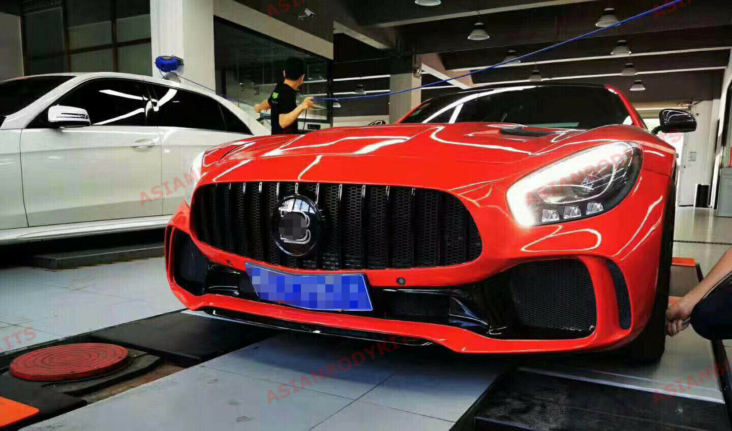 RENNTECH STYLE MERCEDES BENZ AMG GT S C190 R190  BODY KIT